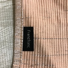 【値下げしました】テーブルランナー【Francfranc】ピンク　100cm×34cmの画像