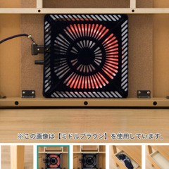 【セットで定価3万円ほど】ニトリ　コタツ　デスク　コタツ布団の画像