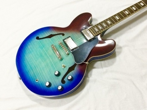 Epiphone ES-335 Figured/Blueberry Burst(エピフォン セミアコ)