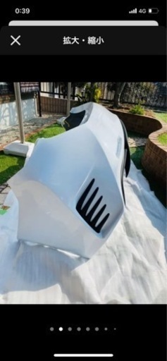 レクサス　RC リアバンパー