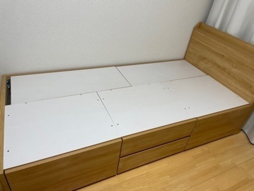 【使用期間1年】ニトリ　チェストベッド　シングル