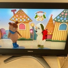 【ジャンク】液晶テレビ あげます 液晶シミスジあり