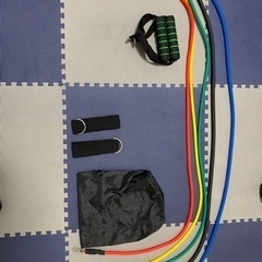 ゴムチューブ5本セット　専用袋付き