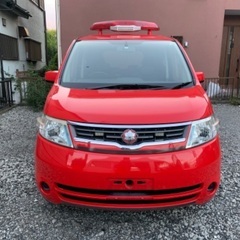 日産 セレナ 4WD 消防指揮車 走行少の画像