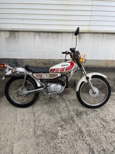 希少 昭和 レトロ  ヤマハ TY50 不動 部品取り レストアベース