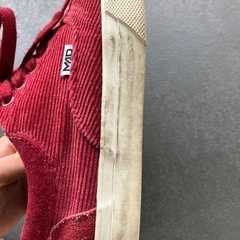 【傷あり】マッドフット　コーデュロイスニーカー23センチの画像