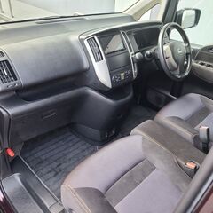 セレナ　ハイウェイスター　H20　車検5/11　走行76000ｋ　社外メモリーナビ＆フルセグＴＶ＆フリップダウンモニター　カラーバックカメラ　両側パワースライド　純正エアロ＆専用16ＡＷ　キセノン＆フォグ　の画像