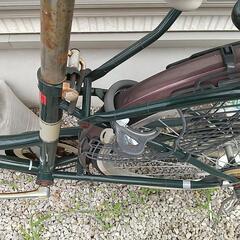 引取の方のみ 無料ママチャリ 自転車 6段変速 オートライトの画像