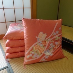 日本製 座布団 5枚組セット 