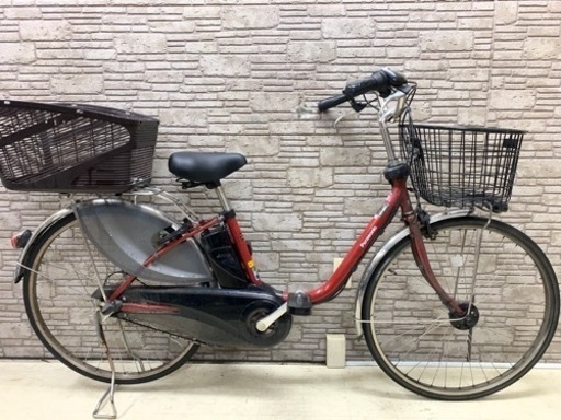 東京23区配達無料　新基準 Panasonic パナソニック ビビDX 8.9Ah 電動自転車☆中古☆パナ ⑧
