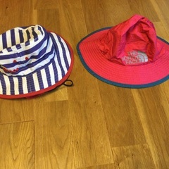 キッズ　帽子　ノースフェイス　クロックス