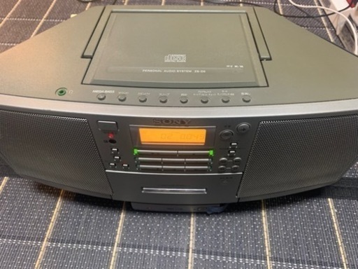 SONY CD ステレオカセット　ラジオ