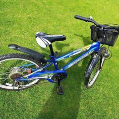 子供自転車  22インチ  6段ギヤ