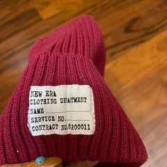 NEW ERA コラボ？ビニー帽の画像