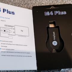 ミラーキャスト　HDMI ミラーリング　スマホ　anycast M4Plusの画像