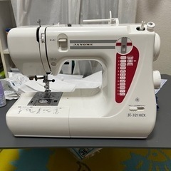 ジャノメミシン　JE3210EX  定価73000円