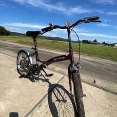 折りたたみ自転車（受け渡し者決まりました）