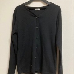 【女性限定】ブラック　カーディガン