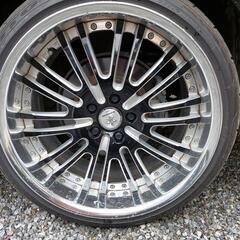 WORKデュランダル20インチ、10jタイヤはNITTO 245...