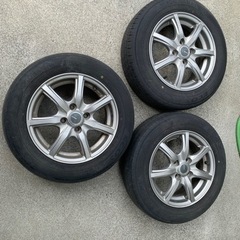 受け渡し様決まりました！差し上げます！ホイール3本セット　165...