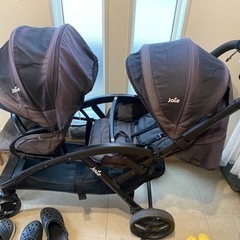 joie 2人乗り　ベビーカー　エヴァライトデュオ