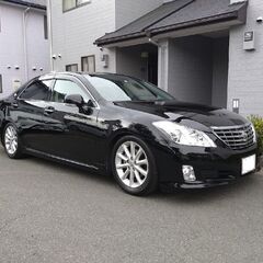 クラウン ローダウン 200系車高調　3000cc　　人気の黒　...