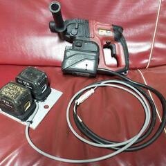 マックス　MAX ハンマードリルPJ-R201+マキタ14.4v...