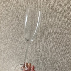 未使用！シャンパングラスの画像