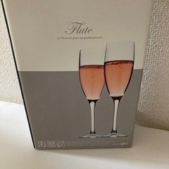 未使用！シャンパングラスの画像