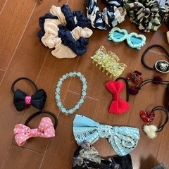 ヘアアクセサリーの画像