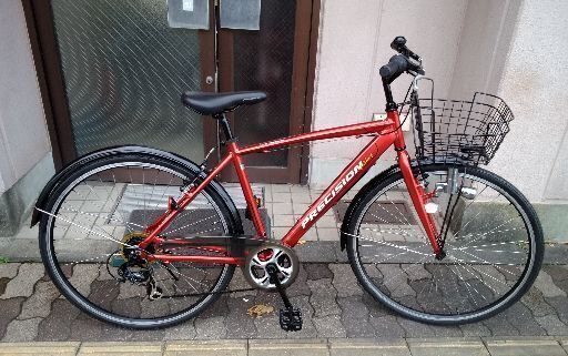 WEEKEND BIKES 700cクロスバイク アルミ/7speed/レッド あさひ製