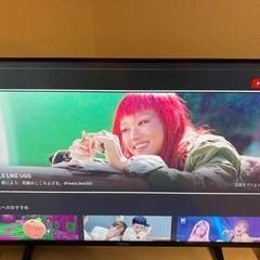 大至急　43インチテレビ　Hisense   2020年製の画像