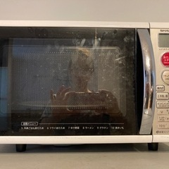 譲り先決まりました　電子レンジ　SHARP 2016年製の画像