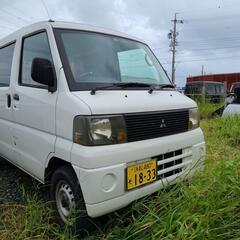 車検あり　💴⤵️値下げ115000円。乗って帰れます　軽バン