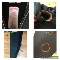 ビラボン　メンズ　セミドライウェットスーツ　5ミリの画像