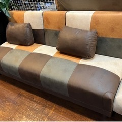 10/10 再入荷⭐️展示品上がり⭐️大川家具 ソファベッド c...