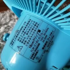 18ｃｍクリップ扇の画像