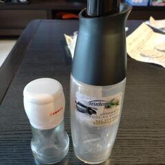 未使用品 オイルビネガーボトルとごまミル