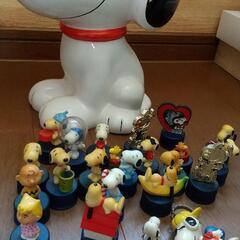  SNOOPY 貯金箱　スヌーピー ボトルキャップフィギュア 　...