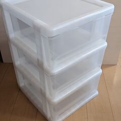 【売ります、値下げします】クローゼットチェスト（※3個セット）