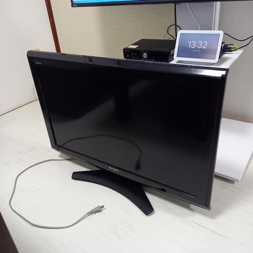 テレビ 32型 SHARP AQUOS 問題なく使えます♪