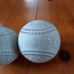 [美品]軟式ボール　M号球　2個の画像