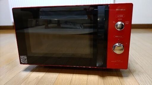 美品　中古電子レンジ　東芝ER-SW1(レッド)