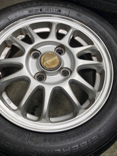 軽自動車用アルミホイールタイヤ 165/65R 13インチ