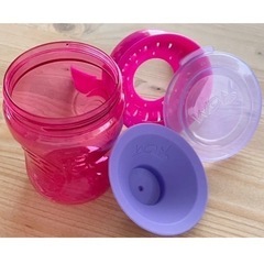 WOW Cupワオカップ コップ練習マグ ピンクの画像