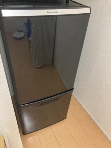 Panasonic 冷蔵庫 138L ブラック
