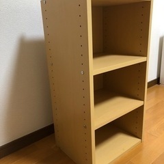 カラーボックス　3段の画像