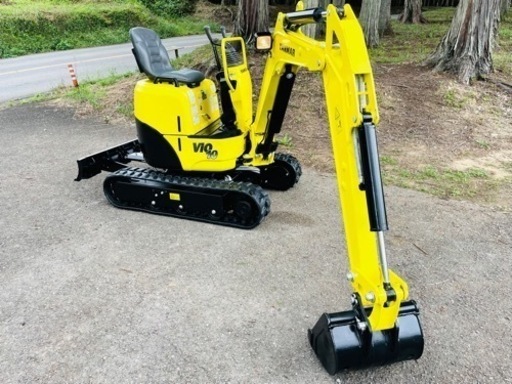 YANMAR★ヤンマー★VIO10-2A★717Hr★配管付き★可変ゲージ★1トンクラス★倍速付き★ゴムキャタ★ミニ油圧ショベル★栃木