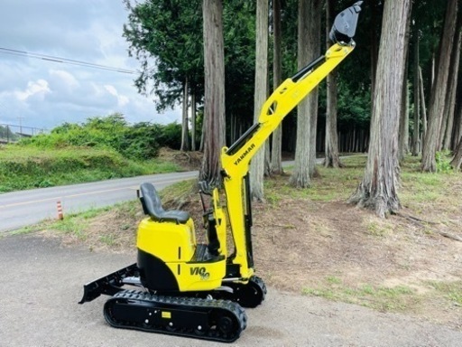 YANMAR★ヤンマー★VIO10-2A★717Hr★配管付き★可変ゲージ★1トンクラス★倍速付き★ゴムキャタ★ミニ油圧ショベル★栃木