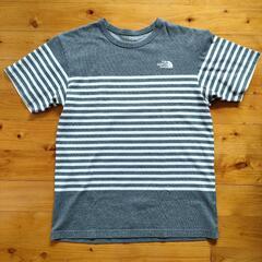 THE NORTH FACE（ノースフェイス）グレーボーダーTシャツ